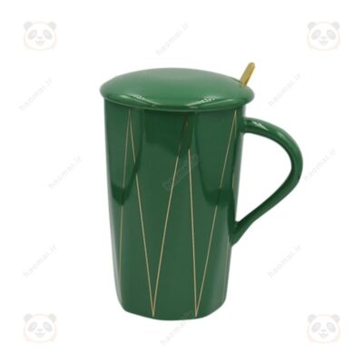 ماگ سرامیکی میلاد+قاشق