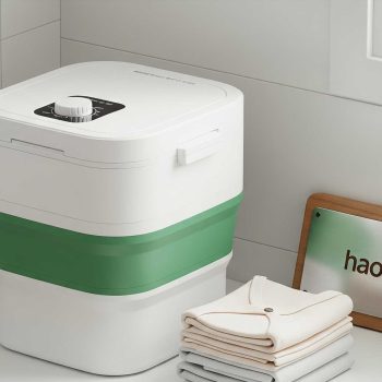 لباسشویی تاشو قابل حمل: دستیار کوچک اما قدرتمند در سفر و خانه!