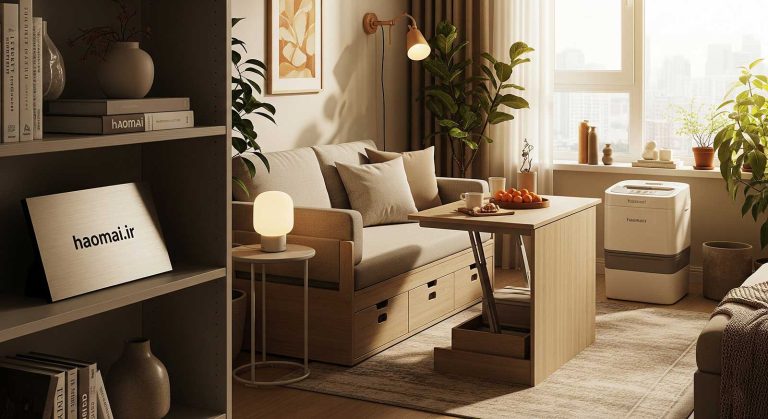 ۱۰ نکته طلایی برای زندگی بهتر در آپارتمانهای کوچک