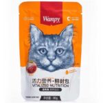 پوچ گربه ونپی Wanpy وزن 80 گرم کد A6 (طعم بندی) - Image 3