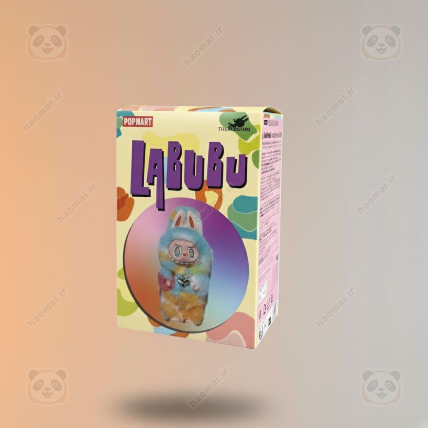 9480-1 عروسک لبوبو سری گردنبنددار (Labubu) کد9480 - 1