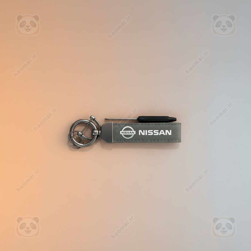 janissan جاسوئیچی چرمی طرح نیسان کد9595 - 1