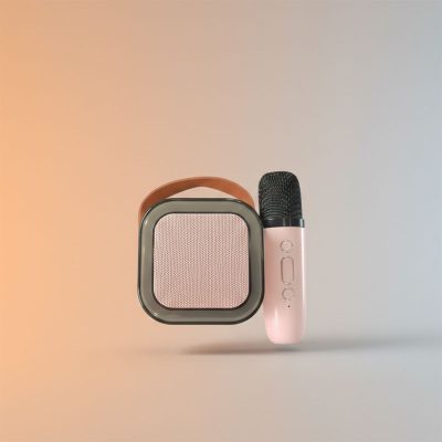 اسپیکر کارائوکه بلوتوثی با دو میکرفون وایرلس کد14996